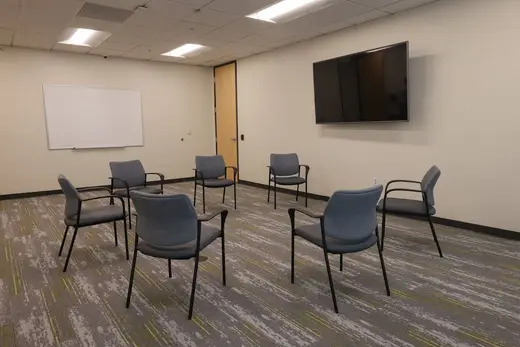 Interior of denver recovery facility